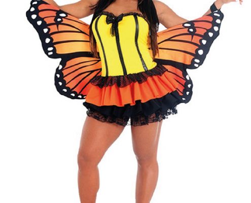 033 BORBOLETA LARANJA